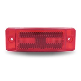 TRUX TLED-2X6RR 2" x 6" Red Reflectorized LED Trailer Marker Light