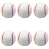Tverghvad Ceramic Baseball Dresser Knobs, [6 Pack] Baseball Decor Drawer