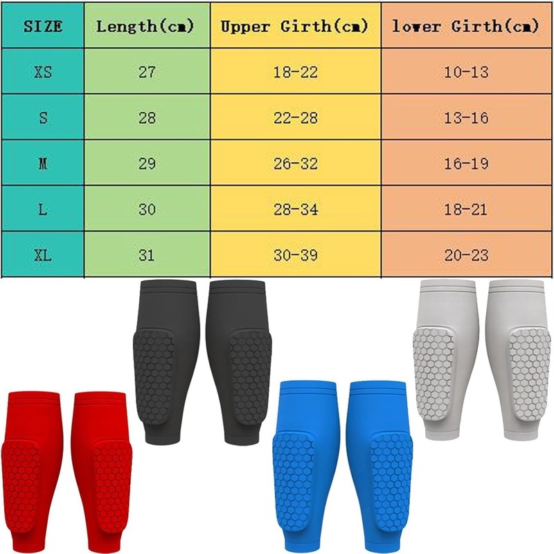 LuWomenre Football Shin Pads Professional Shin Pads for Women Men