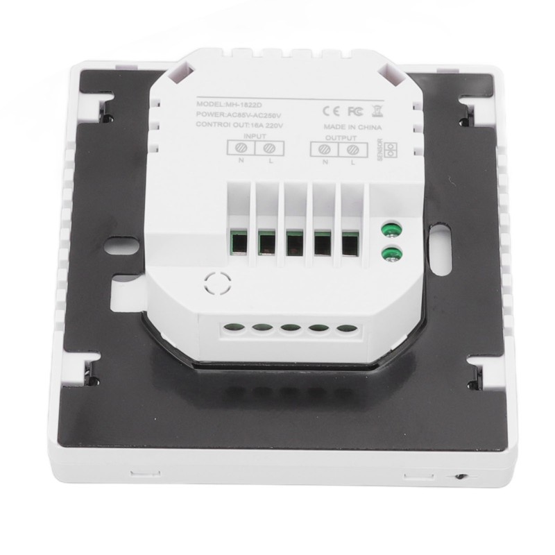 Smart Thermostat Backlit Touch Screen Dual Control Temperature Controller for