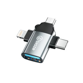 biaze 3 in 1 OTG Adapter USB to C