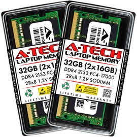 A-Tech 32GB Kit (2x16GB) RAM for Acer Aspire 5 Laptop | DDR4 2133MHz SODIMM PC4-17000 (PC4-2133P) Memory Upgrade Modules