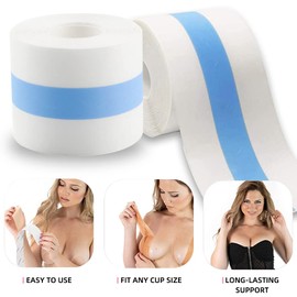 Boob Tape Clear Breast Lift Tape Invisible Body Tape for Large Breasts with 36PCS Double Sided Fashion Tape for Clothes