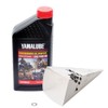 Tusk 2-Stroke Transmission Oil Change Kit Yamalube All Purpose 10W-40