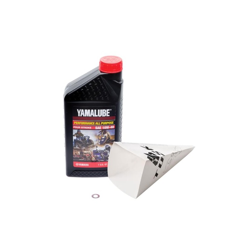 Tusk 2-Stroke Transmission Oil Change Kit Yamalube All Purpose 10W-40