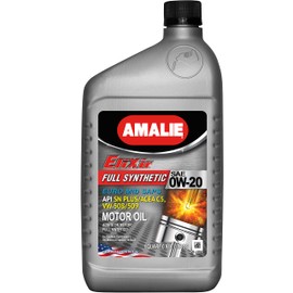 AMALIE Elixir 0W-20 Full Synthetic Euro Mid Saps C5 508/509 Motor Oil (160-61656-56) 1 Quart Bottle, Pack of 12