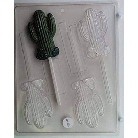 Arizona Cactus Lollipop Candy Mold AO103