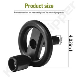 5140032-48 Table Saw Hand wheel Compatible with DeWalt DW745, DW745, DW745-AR, DW745-B2 Table Saw, Replaces 5140117-77 00099005140032-48