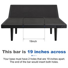 Mattress Retainer Bar Model 63003441 fits Tempur-Pedic Ergo，can not be Used for Lifting The Adjustable Bed!