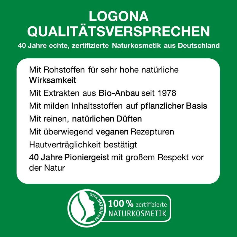 LOGONA Naturkosmetik Vegan Clarifying Foam 100ml