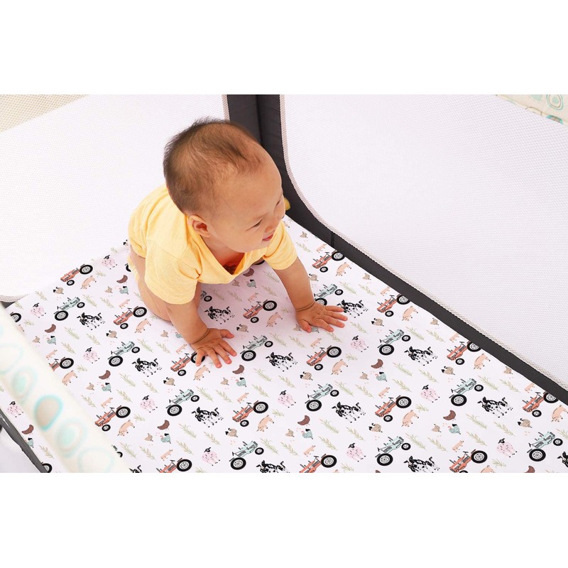 Premeium - Sábana elástica para cuna (2 unidades)