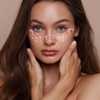 10 Sheet Valentines Day Face Temporary Tattoo Love Heart Tattoos