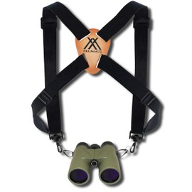 Trummul Binocular Harness Strap Best Chest Harness Strap for Hunters Photographers and Golfers (Black)