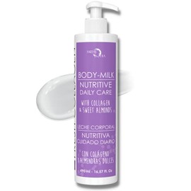 Noche Y Dia Leche Corporal De Colágeno Fresco - Loción Hidratante Y Reafirmante Para Piel Seca Con Ácido Láctico Y Glicina - 500 Ml (16.57 Onzas Líquidas)