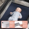 Waterproof Mini Crib Mattress Protector: 2-Pack Pack N Play Sheets