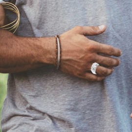 Modern Contemporary Rings .925 Sterling Silver White Cubic Zirconia 3.8mm Channel Set Nugget Style Tapered Engagement or Wedding Ring - Size 7-1/4