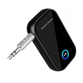 Car Bluetooth 5.0 AUX Adapter Noise Reduction 3.5 mm Jack RCA Stereo Wireless Car Audio Receiver with Microphone for Amplifier Speaker