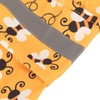 Dog Raincoat Reflective Breathable Lightweight Bee Pattern Puppy Rain Jacket