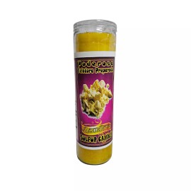 Undisclosed Sulfur Prepared Ritual Candle / Veladora De Azufre Preparada