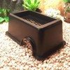 Tfwadmx Reptile Hide Box, Gecko Hideout and Cave with Water