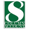 BookFactory 8 Column Account Book/Ledger Book/Accounting Ledger/Notebook (8 Columnar Book