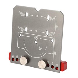 Generic Hinge Hole Opener Hinge Hole Jig Drill Guide Woodworking Auxiliary Tool 35mm Punch Locator for Wardrobe Shelf Window Cupboard