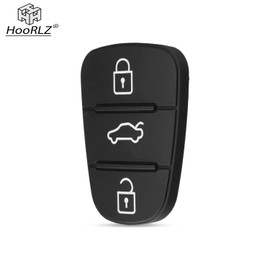 HooRLZ 3 Buttons Car Key Keypad for Hyundai i10 i20 i30 ix20 ix35 Kia Rio Ceed Soul Venga Sportage Picanto, KIA Key Shell Keypad Hyundai Key Shell Keypad – Pack of 2