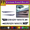 Pro-Line GRADY WHITE Replacement Boat car truck marine fishing decals stickers