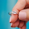 Pura Vida Silver-Plated Cowrie Ring - Brass Base Band -