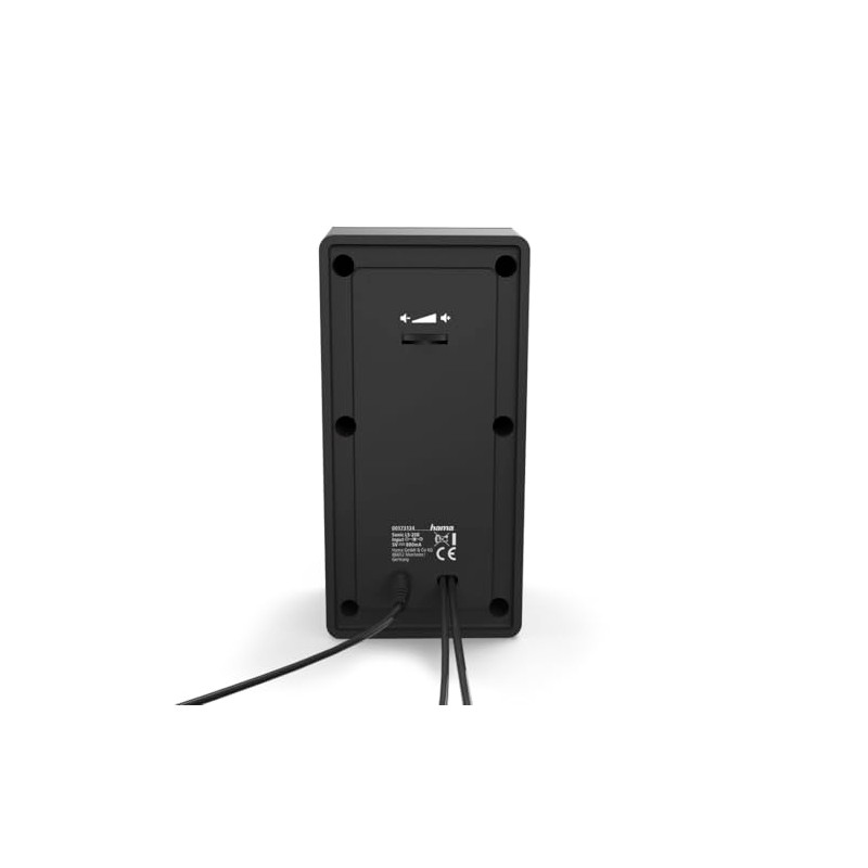 Hama Sonic ls-208 8 W Black Speaker – Speakers (2.0