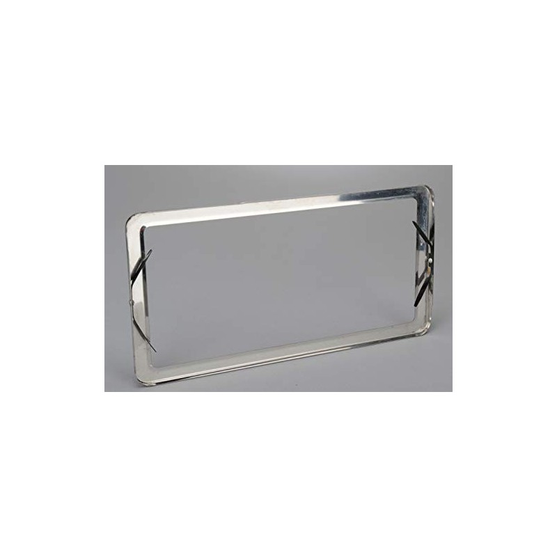1953-2021 Corvette Stainless Steel License Plate Frame 100714