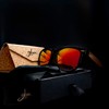 glozzi Walnut Wood Sunglasses Men and Women Polarised UV400 with