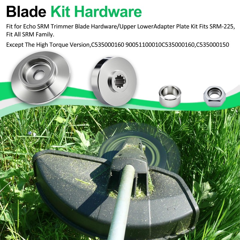 Naleto Stainless Steel Blade Hardware Kit Compatible with Echo SRM