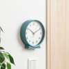 Fuji Boeki 29870 Dual Standing, Analog Clock, Silent, Small, Width
