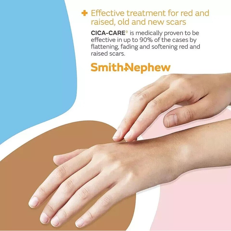 Cica-Care Self-Adhesive Silicone Gel Sheet for Scar Management Wound Care