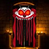 Mindsoft Halloween Clown Backdrop Decorations Spooky Creepy Clown Carnival Decoration