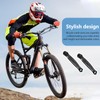 2Pcs Bike Crank Set, Left Crankset 170mm Bike Pedal Arm