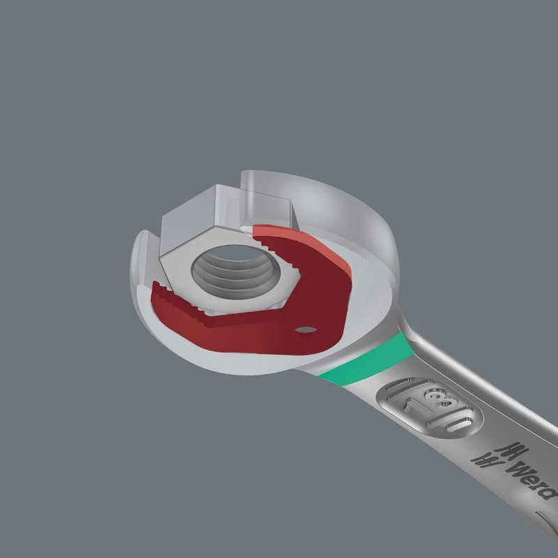 Wera 6002 Joker Double Open End Wrench, 24 + 27mm