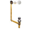 Westbrass 7931817-DC-26 22" Direct Connect 17 Gauge Brass Waste and