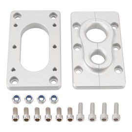 MAD HORNETS Aluminum Fire Wall Pass Through Raw Bracket For Holley Terminator x Max