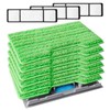 KEEPOW Reusable Mop Replacement Pads Compatible with Shark Vac Mop