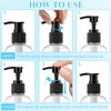 48 Pcs 8oz Empty Plastic Lotion Pump Bottle Dispenser