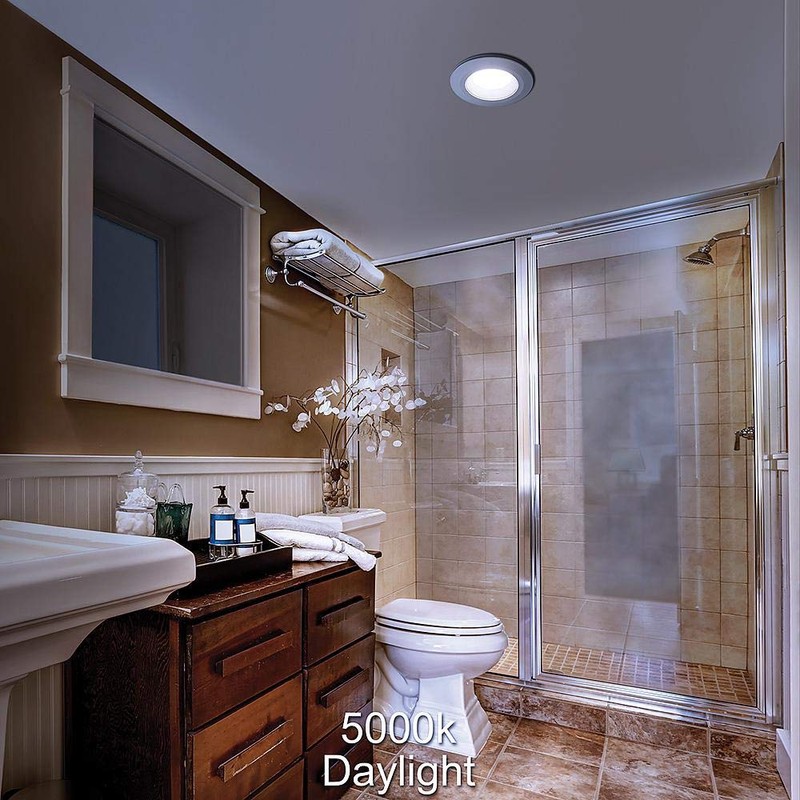 Commercial Electric 4 in. 2000K to 5000K Integrated LED Recessed