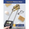 Hay Moisture Tester with Probe Accurate Moisture & Temperature Detection,