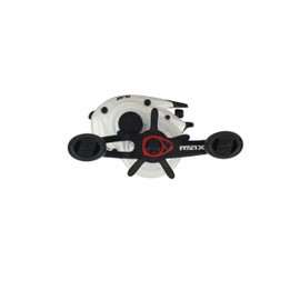 Abu Garcia Max Pro Baitcasting Reel | Predator Fishing Reel for Bass & Pike | Low Profile Casting Reel | Smooth Drag | Freshwater & Saltwater | 7.5:1 Gear Ratio | Left Hand | 2000