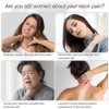 Heating Neck Massager Electric Pulse Massager for Neck Shoulder Muscle