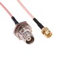 Yuelulala 2pcs SMA Male Plug to TNC Female Jack 20cm