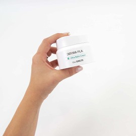 The SAEM Derma Plan Ultra Balm Cream 60 ml – Ceramida y manteca de karité crema facial hidratante y calmante, vegana e hipoalergénica para el cuidado de la piel