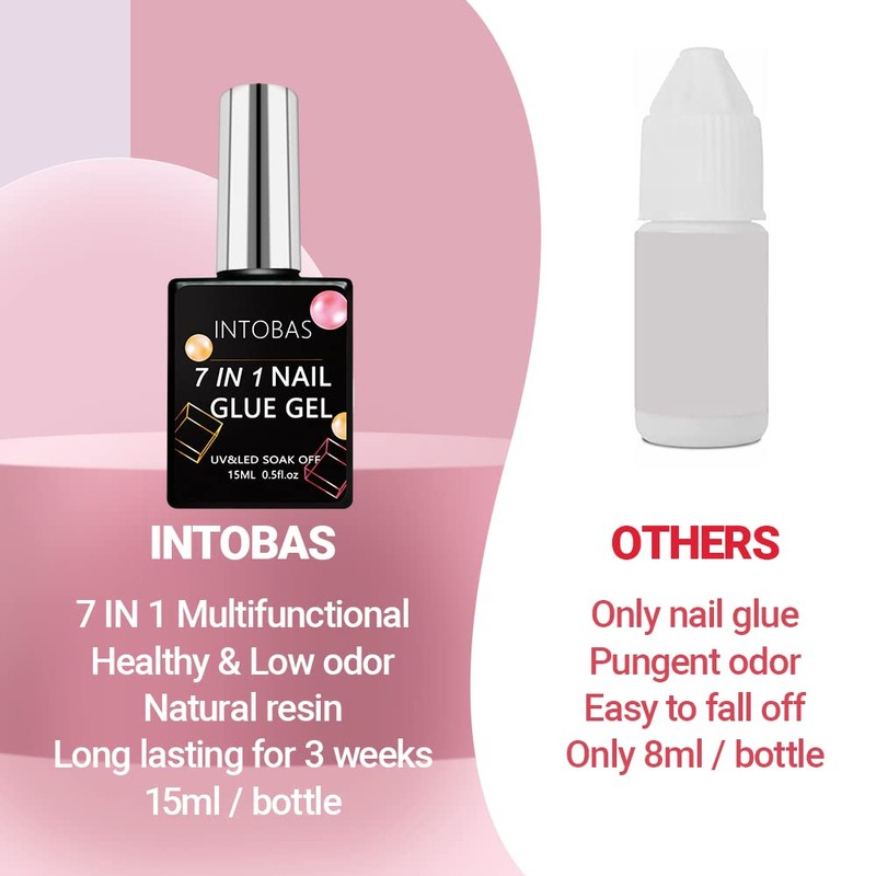 INTOBAS 504 Ballerina False Nails