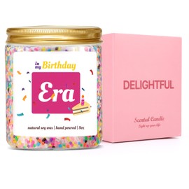 Birthday Candle with Vanilla Scent, ERAS Party Candle for Music Lover -8oz, Party Decorations/Birthday Gift for Fans Celebration